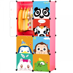 Amazon.com: KOUSI Portable Kids Wardrobe Closet Children ...