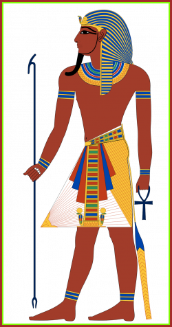 Astonishing Ra Egyptian Pharaoh Clipart Image For Clothing Trend And ...