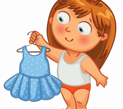 Get Dressed Clipart : Simple Is Best Dressing - Simple Is Best Dressing