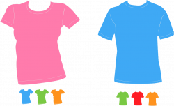 Tshirt Clipart colorful clothes - Free Clipart on Dumielauxepices.net