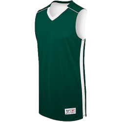 Custom Printed Reversible Striped Youth Basketball Jerseys ...