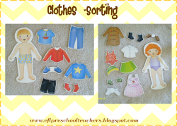 ESL/EFL Preschool Teachers: Clothes Theme | Teaching english ...