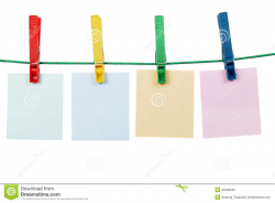 Clothespin Line Clipart