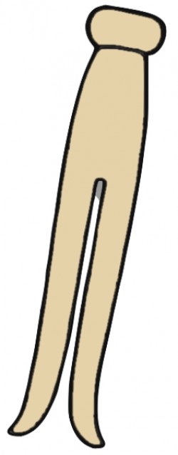 Free Clothespin Clipart, 1 page of Public Domain Clip Art