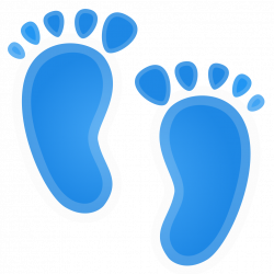 Footprints Icon | Noto Emoji Clothing & Objects Iconset | Google