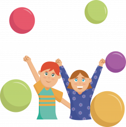 Child Clip art - Cheering the children 2569*2595 transprent Png Free ...
