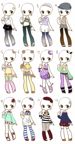 Outfit adopts :CLOSED: by LukasB-adopts.deviantart.com on ...