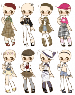 Casual Outfit Adopts :OPEN: by Nuggiez | Dibujos de ropa | Pinterest ...