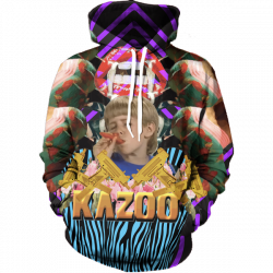 Kazoo Kid Crewneck - All Over Print Apparel - Getonfleek