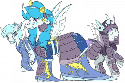 1624422 - armor, artist:cutepencilcase, changeling, clothes ...