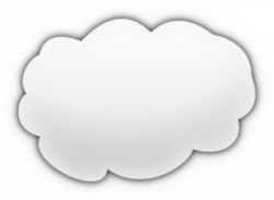 Clipart - Cartoon Cloud
