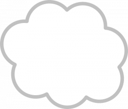 Gray Cloud Clip Art at Clker.com - vector clip art online, royalty ...