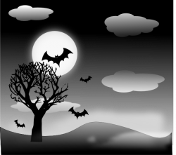 Halloween Landscape Clip Art at Clker.com - vector clip art online ...