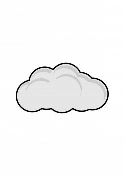 Clipart - Simple Cloud
