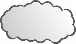 Simple Cloud Clip Art at Clker.com - vector clip art online, royalty ...