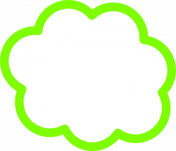 Green Cloud Clip Art at Clker.com - vector clip art online, royalty ...