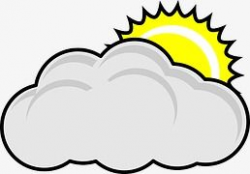 Cloudy Cartoon Icon | Feelings | Cartoon icons, Sun clip art ...
