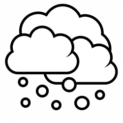 Free Black And White Weather Clipart (68+)