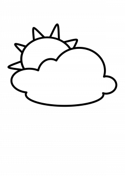 Cloudy - Outline Icons PNG - Free PNG and Icons Downloads