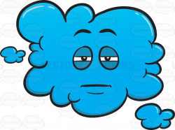 Sleepy And Heavy Eyed Cloud Emoji #abouttosleep #atmosphere ...
