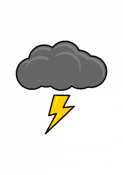 Clipart - Thundercloud
