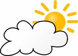 Clipart - Weather Symbols: Cloudy Day