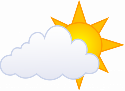 Free Clipart Partly Cloudy Weather - Real Clipart And Vector Graphics •