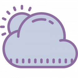 Partly Cloudy Day Icon - free download, PNG and vector