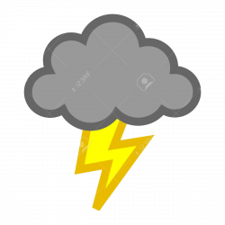 Thunderstorm Clipart Cloudy Transparent Clip Arts And ...