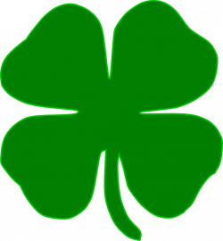 White Green Shamrock Clip Art at Clker.com - vector clip art online ...