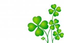 st patricks free downloadable 4 leaf clovers | Public Domain ...