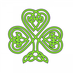 clover drawings | Clipart of Shamrocks and Four Leaf Clovers ...