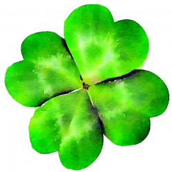 Four Leaf Clover, Clover, Green, St Patty's Day PNG and PSD File for ...
