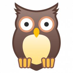 Owl Icon | Noto Emoji Animals Nature Iconset | Google