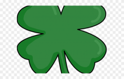 Small Clipart St Patricks Day - 4 Leaf Clover Clipart Free ...