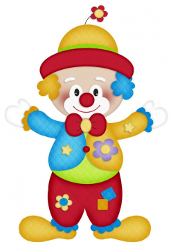 Happy Clown Clip Art | Circus Clown Clipart circus clowns on clowns ...