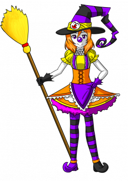 Maki Halloween Clown Witch by TF-Circus on DeviantArt