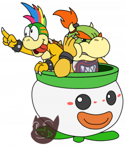 Bowser Jr and Lemmy Koopa by Sloth-Power on DeviantArt