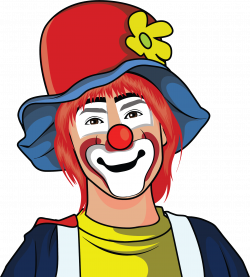 Clipart - Clown Illustration