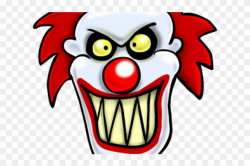 Clown Clipart Killer Clown - Clip Art Creepy Clown, HD Png ...