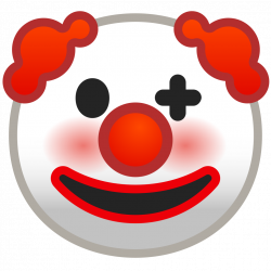 Clown face Icon | Noto Emoji Smileys Iconset | Google