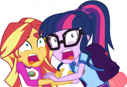 Twi and Shimmer Scared by Uponia on DeviantArt