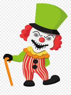 Clown Clipart Halloween - Clown Illustration Halloween - Png ...