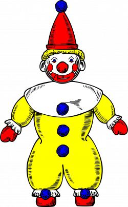 Clipart - clown