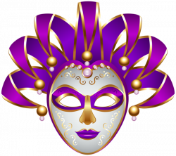 Purple Carnival Mask Transparent PNG | DECORATIVE ELEMENTS PNG AND ...