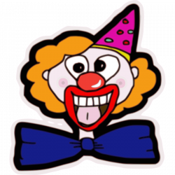 Clipart - Clown Face - Clip Art Library