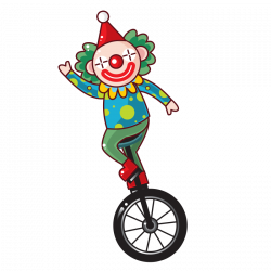 Clown Unicycle Clip art - clown 800*800 transprent Png Free Download ...