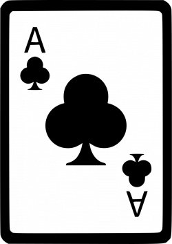 Ace Of Clubs Cards Poker Svg Png Icon Free Download (#561205 ...