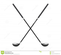 Crossed Golf Clubs With Golf Ball | Clipart library - Free ...