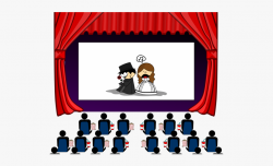 Club Clipart Drama - Movie Theater Clipart #355547 - Free ...